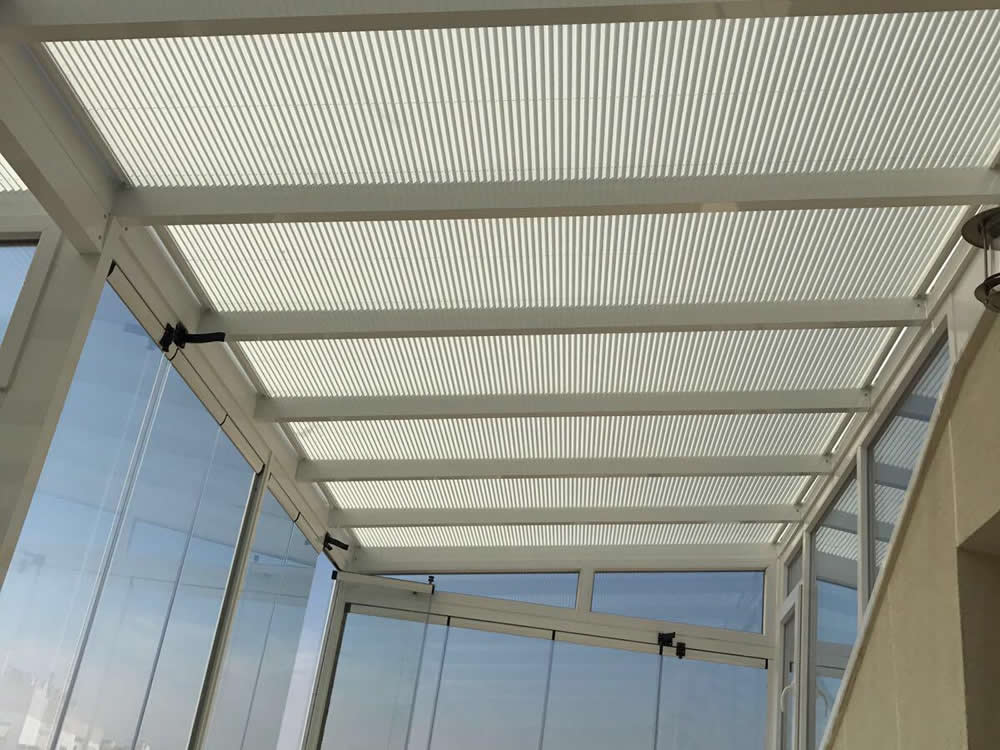 PLİSE & DÜET KIŞ BAHÇESİ PERDESİ PLEATED & DÜETTE SKYLİGHT SHADES