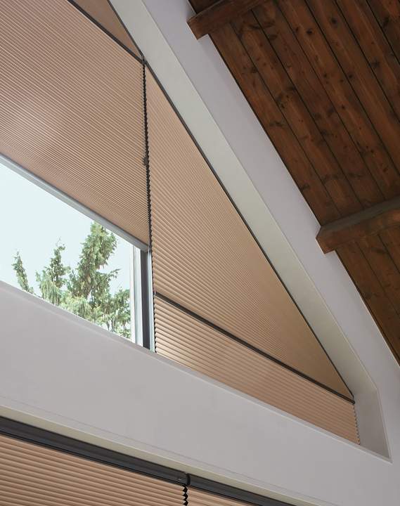 PLİSE & DÜET KIŞ BAHÇESİ PERDESİ PLEATED & DÜETTE SKYLİGHT SHADES